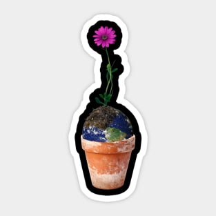 Flower World Sticker